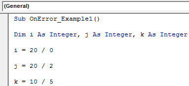 Visual Basic Application Example 1-5