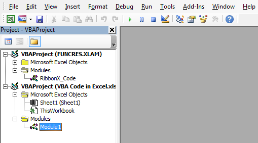 Paste VBA Code Step 2