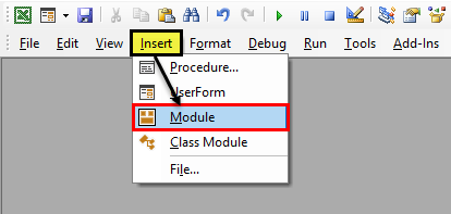 Step 1 - Go to VBE (Visual Basic Editor)