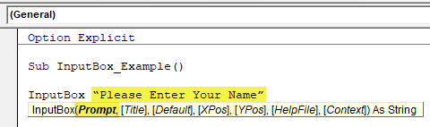 Step 5 - Give the prompt