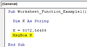 VBA Format Example 1-2