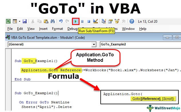VBA GoTo Statement