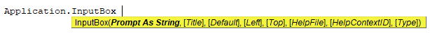 VBA Input Box21