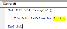 VBA MID Example 1-1