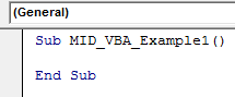 VBA MID Example 1