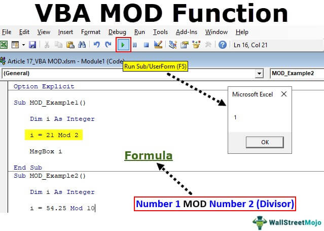 VBA-MOD-Function