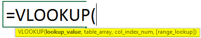 Vlookup & Match Formula
