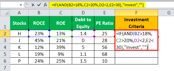 If and in Excel example 3.1 syntax