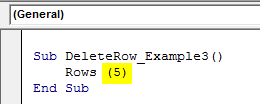 vba delete example 1.6