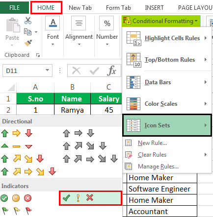 Conditional Formatting 1