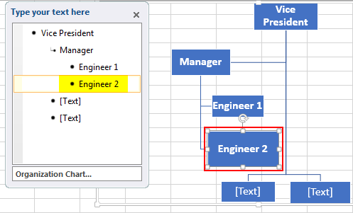 Organization Chart Example 1-10