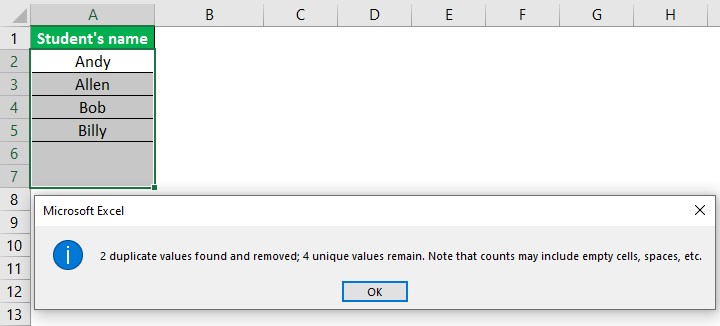 Remove Duplicates from Excel Column - Intro - Output.jpg