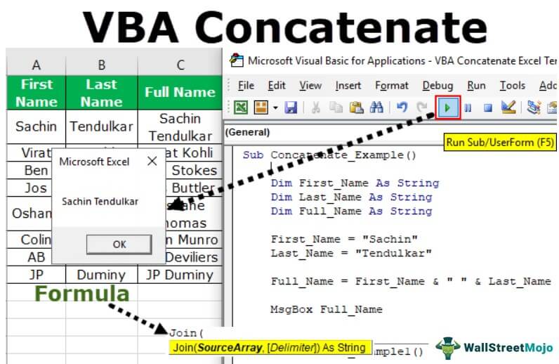 VBA Concatenate