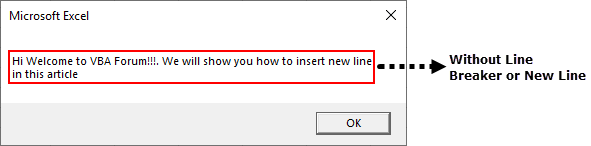 insert new line 1