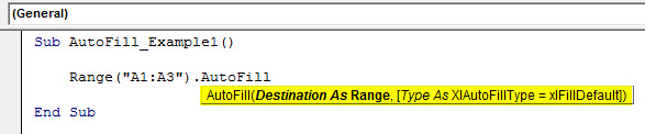 vba autof Example 1.3