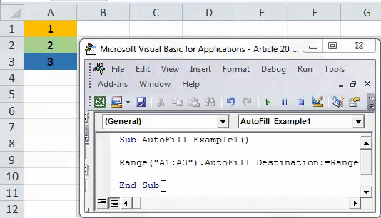 vba autof Example 4.3