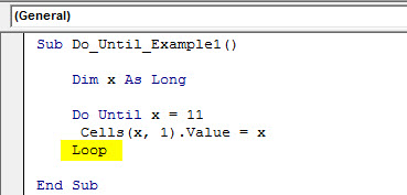 vba do until example 1.6