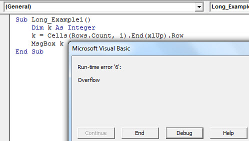 vba long data type example 2.5