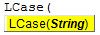 vba lowercase