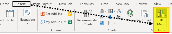 3D Maps Excel Example 2-2