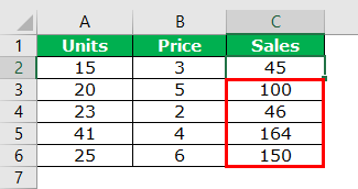 Formula References to Other Cells 1-7