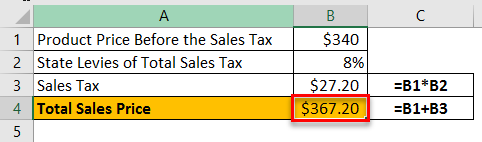Tax Example 1