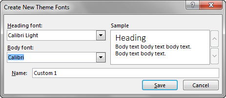 Themes Example 2-3