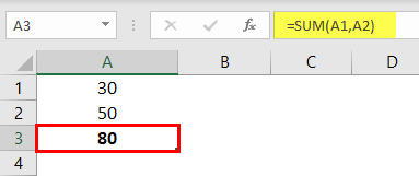 Use SUM Function 1-5