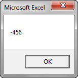 VBA Val Example 3-1