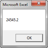 VBA Val Example 8-1