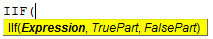 vba iif syntax