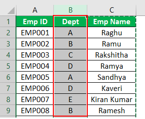 Move Columns Example 2-6