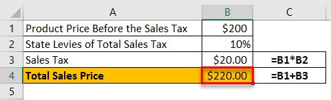 Excise Duty Example 2