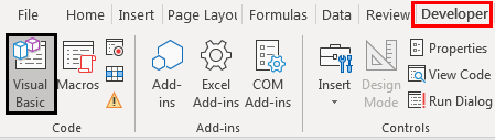 VBA Block Comment Example 1
