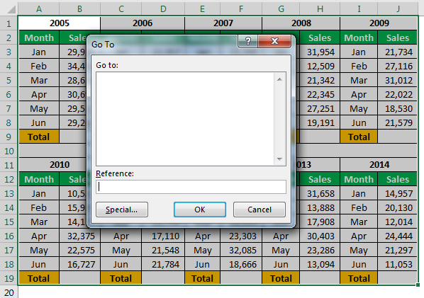 Excel Hacks Example 1-1