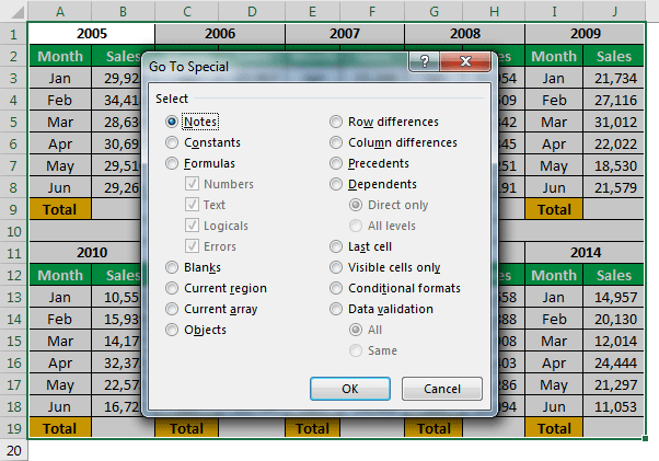 Excel Hacks Example 1-3