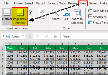 Page Setup Example 1-3