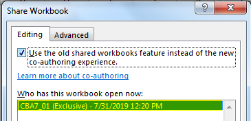 Share workbook Example 1-2