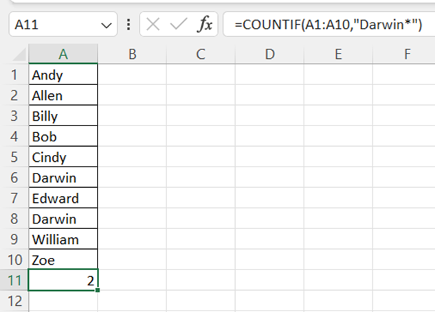 Wildcard Faq 1 - step 2