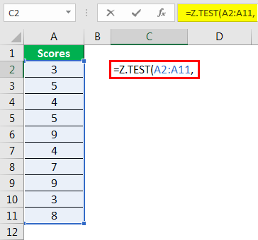 Z.Test Example 1-2