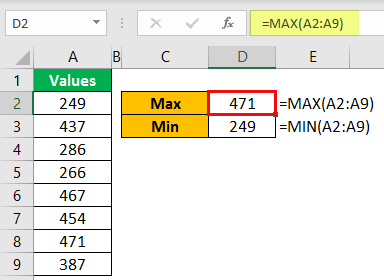 Find Max & Min Example 10