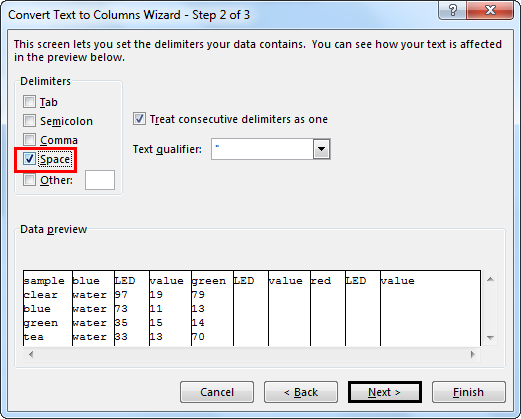 Extract data from pdf to excel Example 1-9