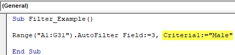 Filter Specific Values 1-2