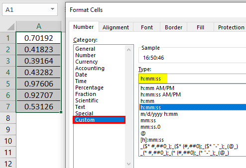Format Cell in Excel Example 2.1