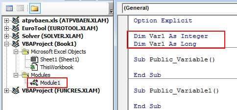 Module Level Variables 1
