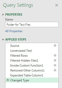 Applied Steps