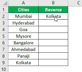 Using Excel Formula