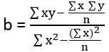 Slope of line Formula 2