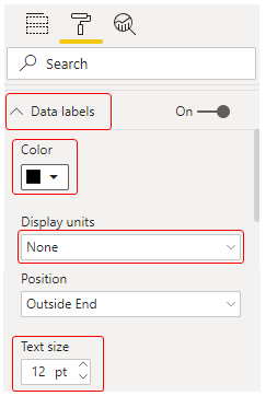 Change Data Lable