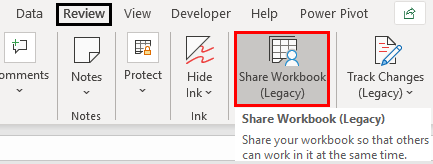 How to Track Changes in Excel Example 1.7